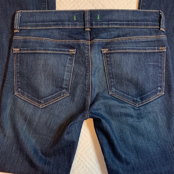 J BRAND Heartbreaker Mid Rise Mini Flare Leg Jeans, Dark Wash, Size 27 - Picture 6 of 16